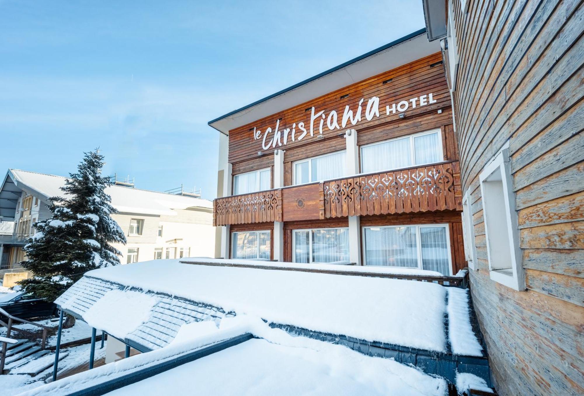 Hotel Le Christiania Saint-Lary-Soulan Exteriér fotografie